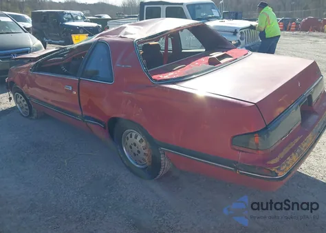 1987 Ford Thunderbird из США, поврежденный, VIN 1FABP6030HH204009